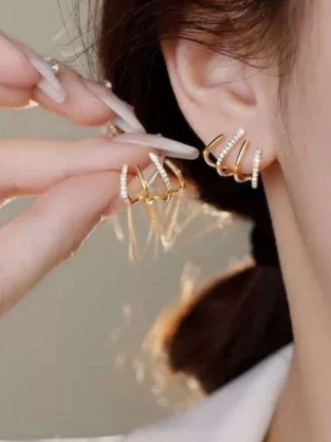 BLING STUD EARRING