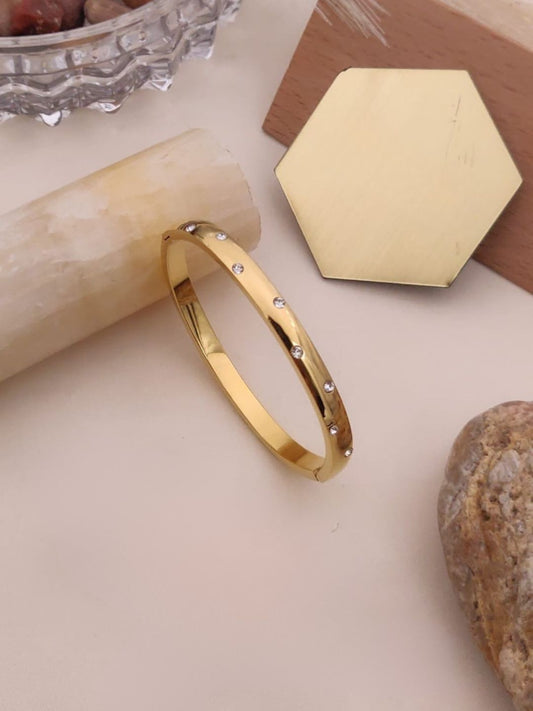 CLASSIC GOLD STONE BRACELET