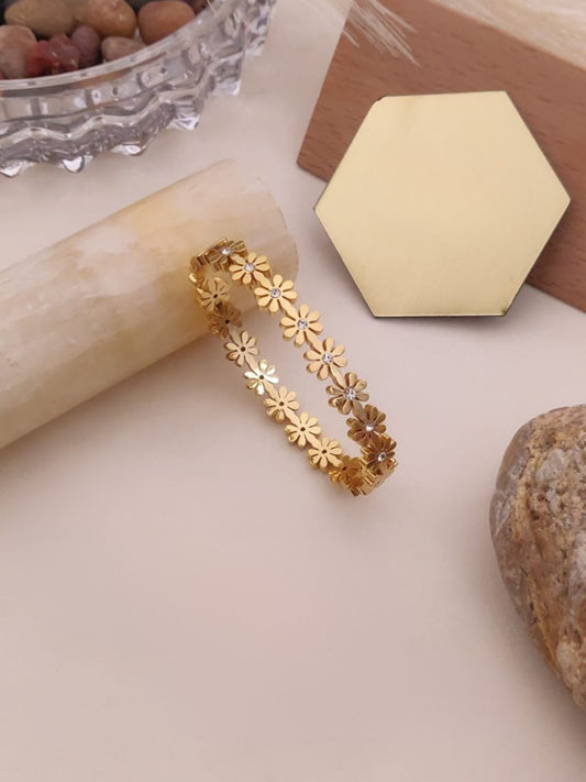 DAISY BLOOM GOLD BRACELET