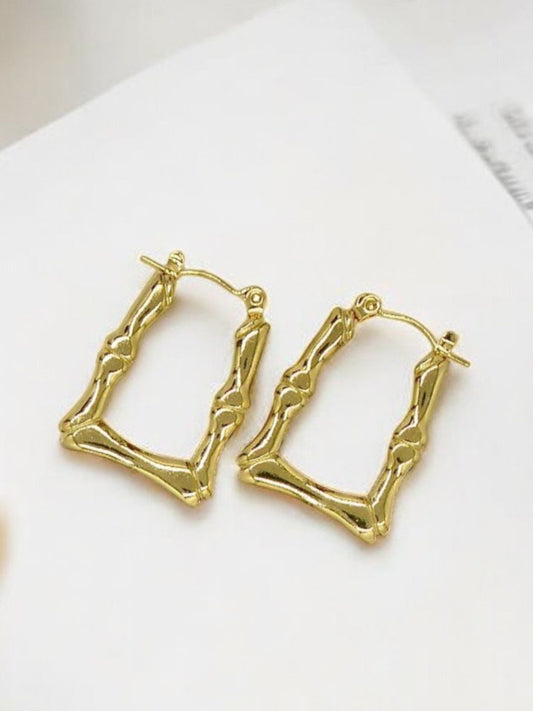 TWILIGHT GOLDEN HOOP EARRINGS