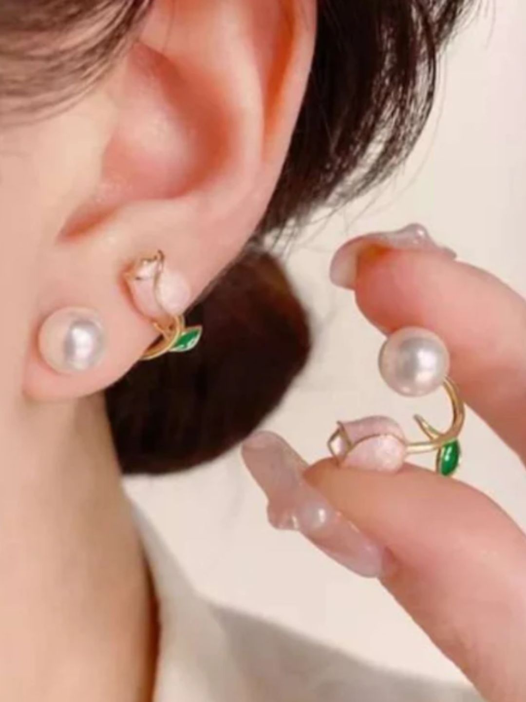 RADIANT ROSEBUD EARRINGS