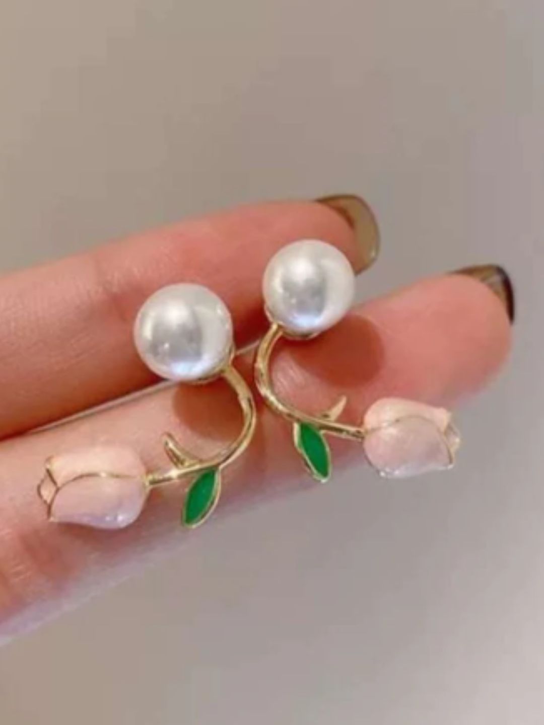 RADIANT ROSEBUD EARRINGS