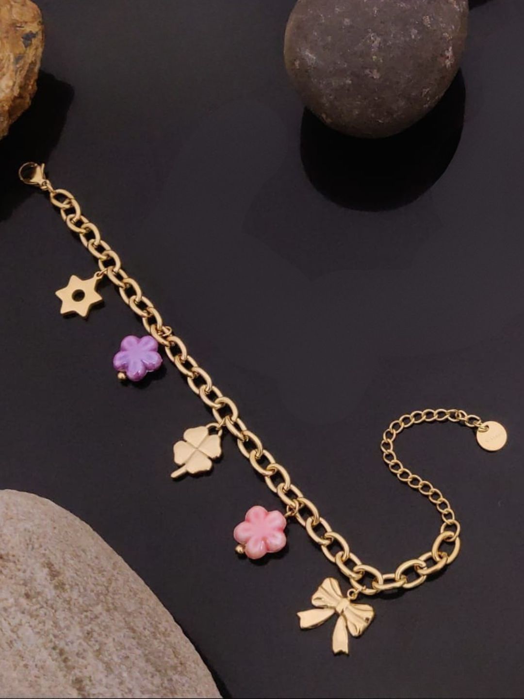 LUCKY BLOOM CHARM BRACELET