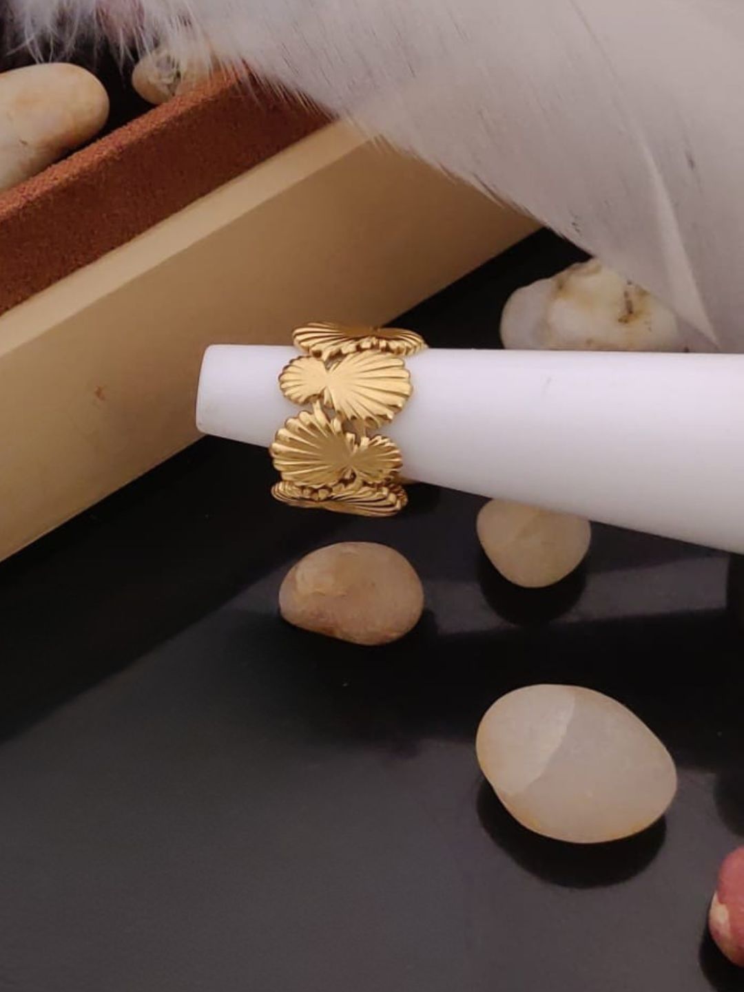 SHELL STACK RING