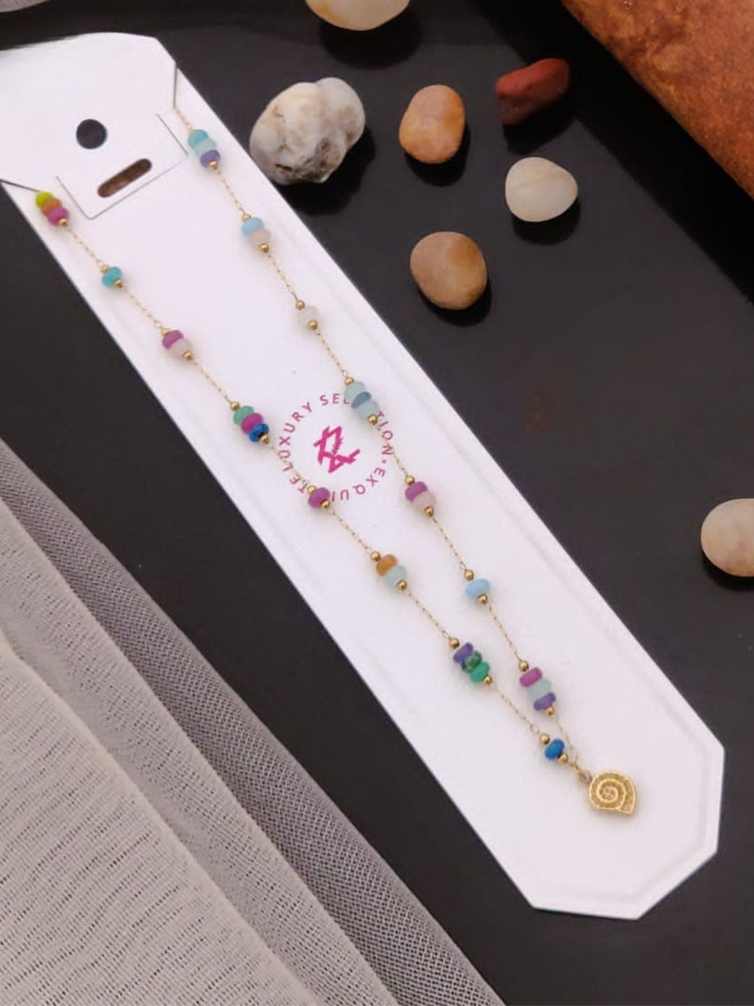 BOHO SHELL BEAD NECKLACE