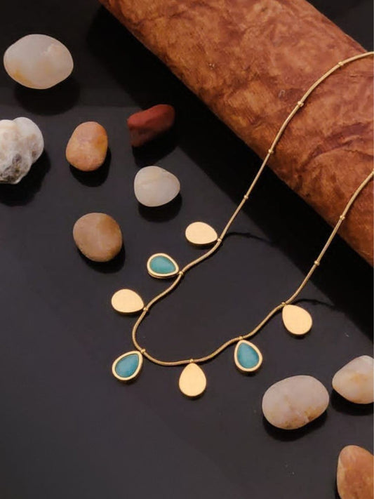 RAINDROP AURA STATEMENT NECKLACE
