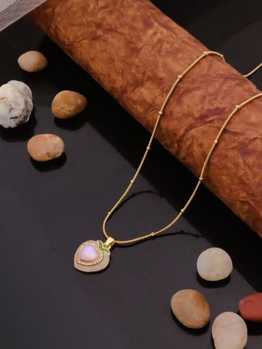 PEACH BLOOM NECKLACE