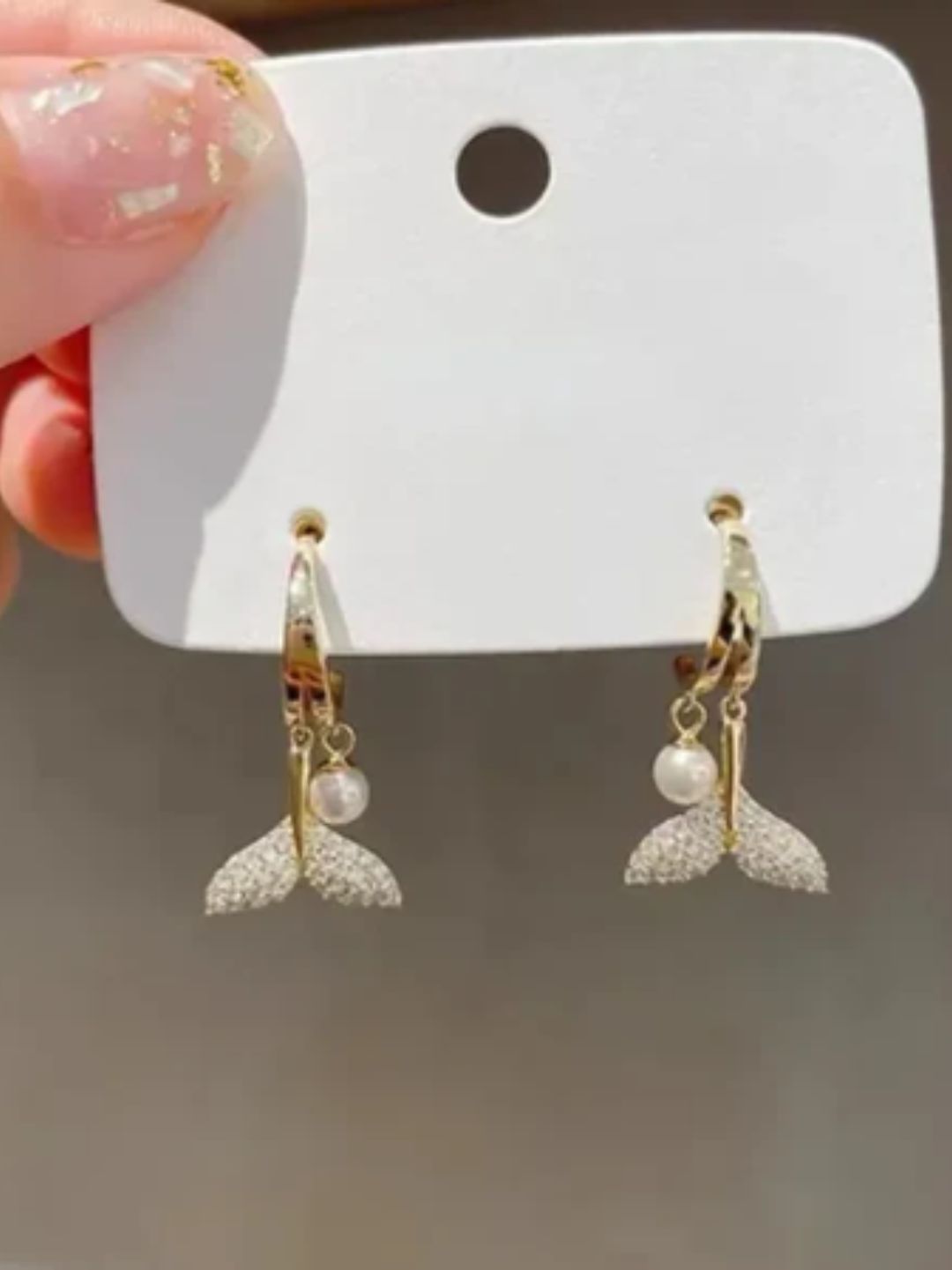 FISH TAIL EARRINGS