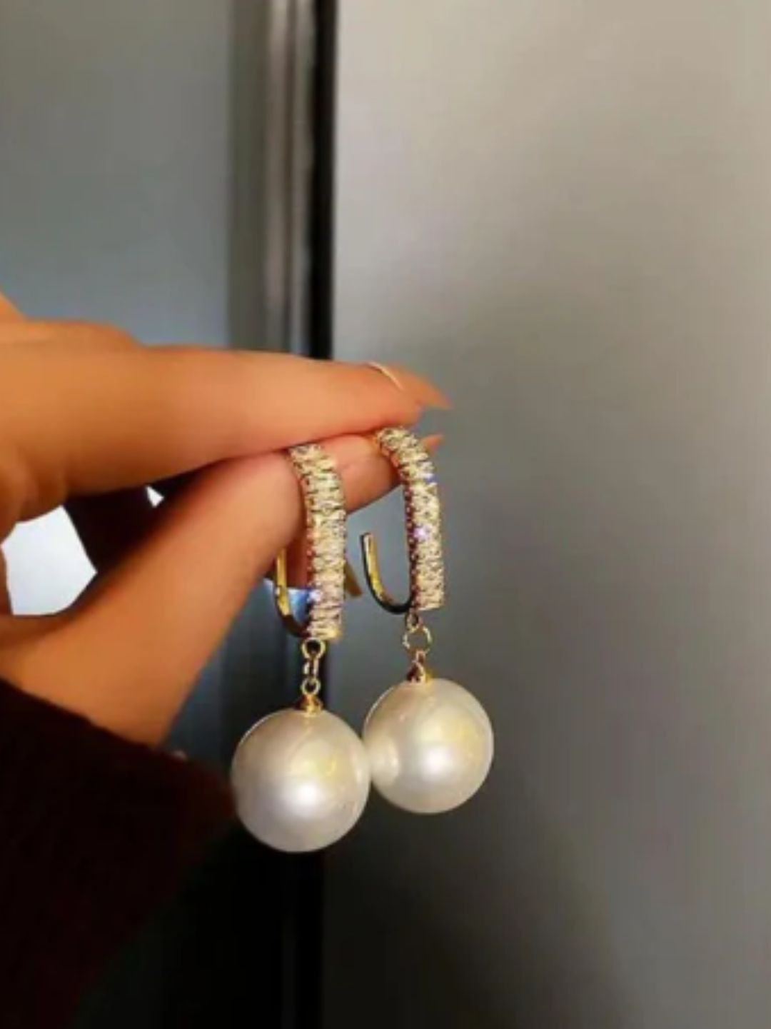 PEARLFECT DROP EARRINGS