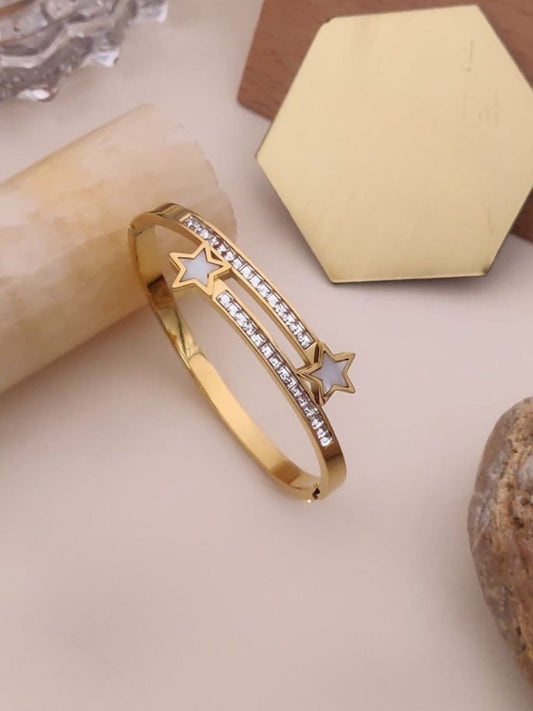 TWIN STAR GOLD BRACELET